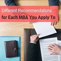 Different Recommendations for Each MBA