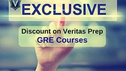 Exclusive Discount on Veritas Prep GRE Courses